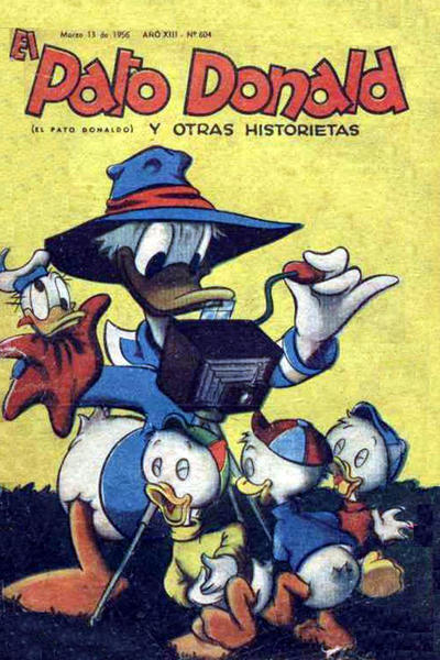 Cover for El Pato Donald (Editorial Abril, 1944 series) #604