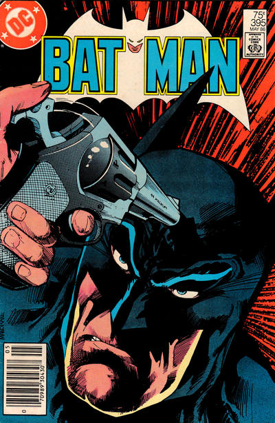 Cover for Batman (DC, 1940 series) #395 [Newsstand]