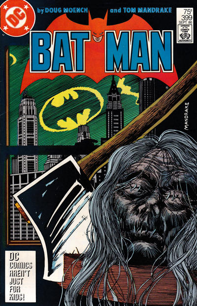 Cover for Batman (DC, 1940 series) #399 [Second Printing]