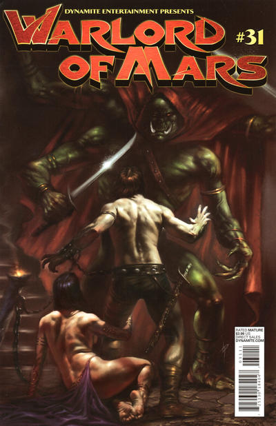 Cover for Warlord of Mars (Dynamite Entertainment, 2010 series) #31 [Cover B Lucio Parrillo]