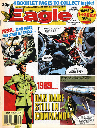 Cover for Eagle (IPC, 1982 series) #2 September 1989 [389]