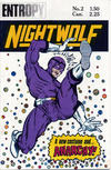 Cover for Nightwolf (Entropy Enterprises, 1987 series) #2