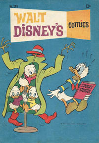 Cover Thumbnail for Walt Disney's Comics (W. G. Publications; Wogan Publications, 1946 series) #249