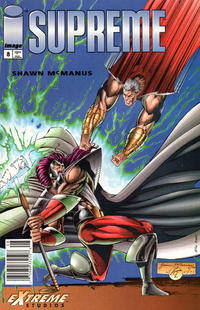 Cover Thumbnail for Supreme (Image, 1992 series) #8 [Newsstand]