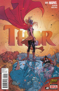 Cover Thumbnail for Thor (Marvel, 2014 series) #5