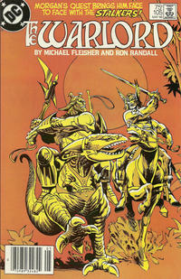 Cover Thumbnail for Warlord (DC, 1976 series) #105 [Newsstand]