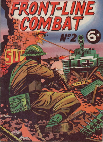 Cover for Front-Line Combat (L. Miller & Son, 1959 series) #2