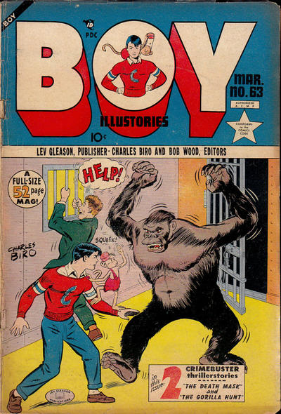 Cover for Boy Comics (Lev Gleason, 1942 series) #63
