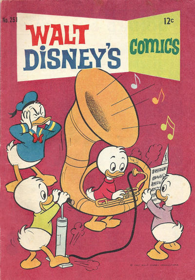 Cover for Walt Disney's Comics (W. G. Publications; Wogan Publications, 1946 series) #251