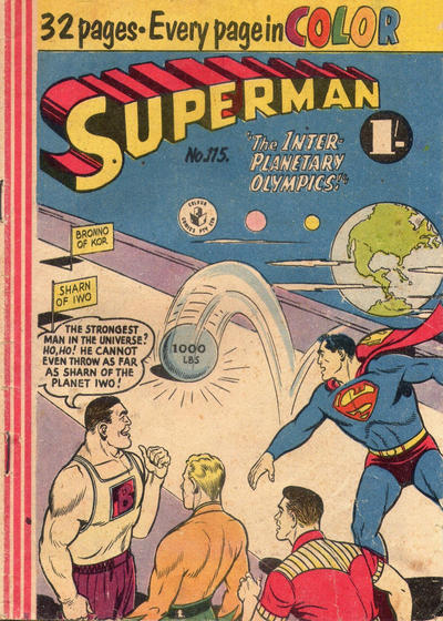 Cover for Superman (K. G. Murray, 1947 series) #115