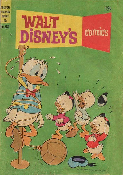 Cover for Walt Disney's Comics (W. G. Publications; Wogan Publications, 1946 series) #282