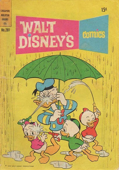 Cover for Walt Disney's Comics (W. G. Publications; Wogan Publications, 1946 series) #281