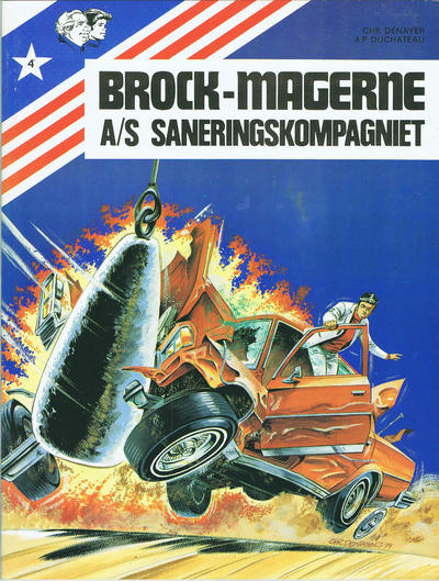 Cover for Brock-magerne (Winthers Forlag, 1979 series) #4 - A/S Saneringskompagniet
