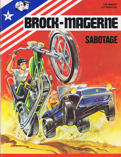 Cover for Brock-magerne (Winthers Forlag, 1979 series) #2 - Sabotage