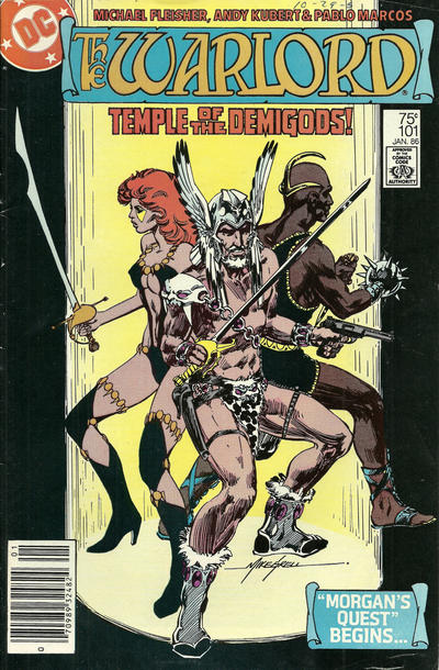 Cover for Warlord (DC, 1976 series) #101 [Newsstand]