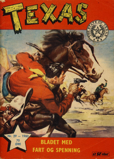 Cover for Texas (Serieforlaget / Se-Bladene / Stabenfeldt, 1953 series) #29/1960