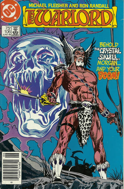 Cover for Warlord (DC, 1976 series) #106 [Newsstand]
