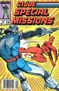Cover Thumbnail for G.I. Joe Special Missions (Marvel, 1986 series) #24 [Newsstand]