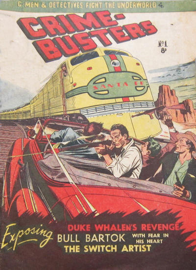 Cover for Crime-Busters (Horwitz, 1950 ? series) #1