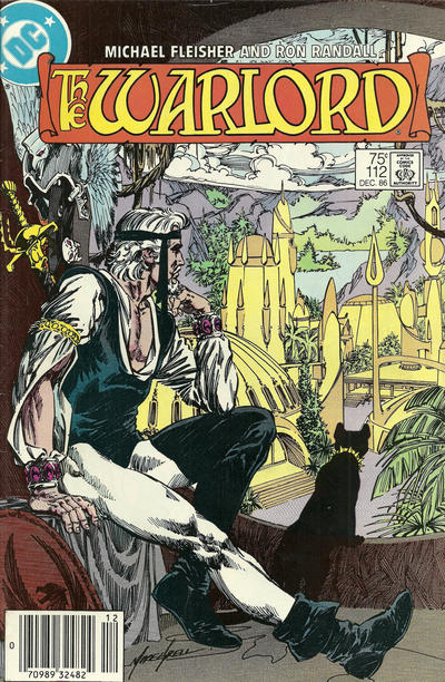 Cover for Warlord (DC, 1976 series) #112 [Newsstand]