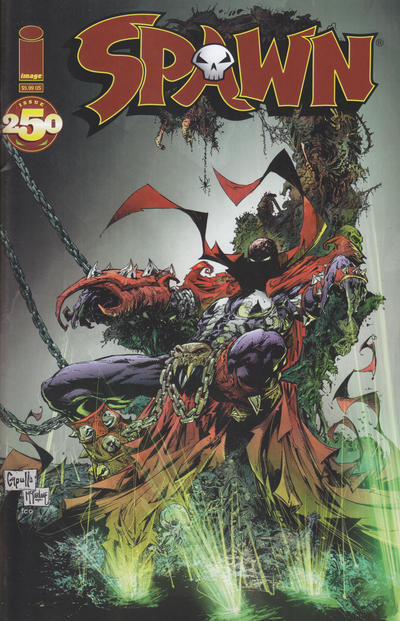 Cover for Spawn (Image, 1992 series) #250 [Cover B - Greg Capullo]