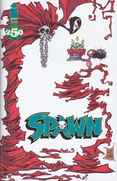 Cover for Spawn (Image, 1992 series) #250 [Cover C - Skottie Young]