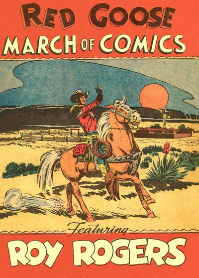 Cover for Boys' and Girls' March of Comics (Western, 1946 series) #35 [Red Goose]