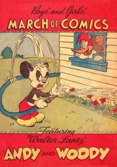 Cover for Boys' and Girls' March of Comics (Western, 1946 series) #40 [No Ad]