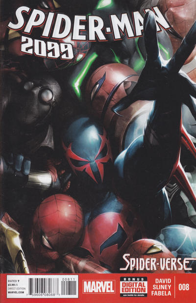 Cover for Spider-Man 2099 (Marvel, 2014 series) #8