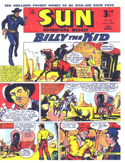Cover for Sun (Amalgamated Press, 1952 series) #413