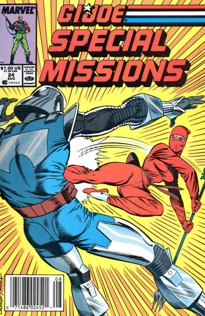 Cover for G.I. Joe Special Missions (Marvel, 1986 series) #24 [Newsstand]
