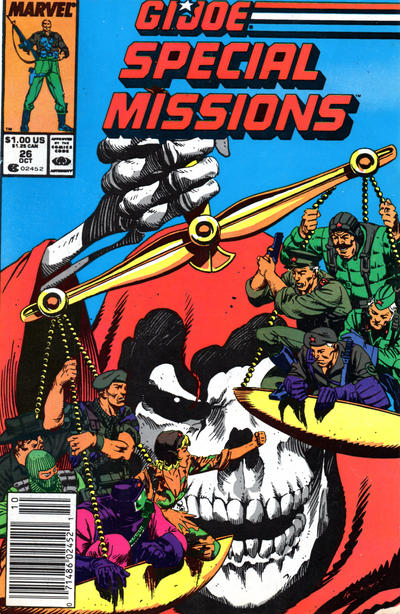 Cover for G.I. Joe Special Missions (Marvel, 1986 series) #26 [Newsstand]
