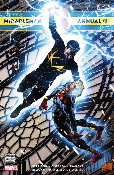 Cover for All-New Miracleman Annual (Marvel, 2015 series) #1 [Joe Quesada Variant]