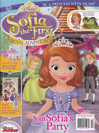 Cover for Sofia the First (Redan Publishing Inc., 2014 series) #6