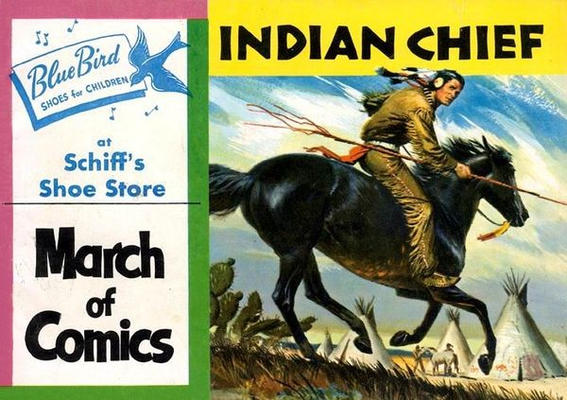Cover for Boys' and Girls' March of Comics (Western, 1946 series) #170 [Blue Bird Shoes]