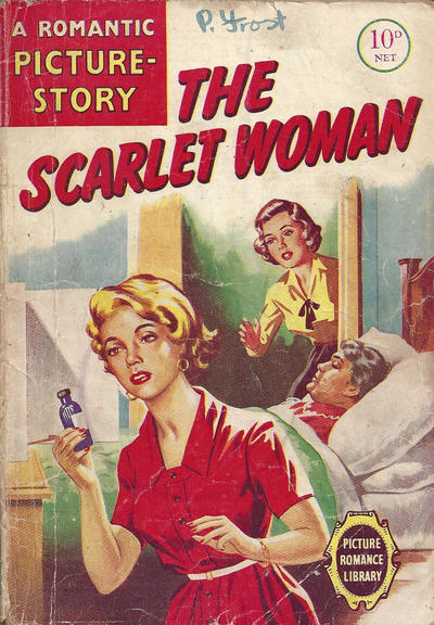 GCD :: Cover :: Picture Romance Library #36 - The Scarlet Woman