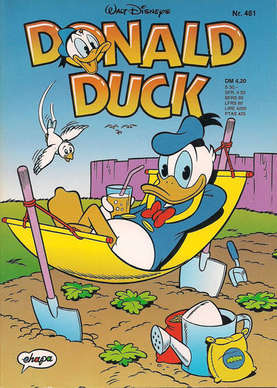 GCD :: Cover :: Donald Duck #481