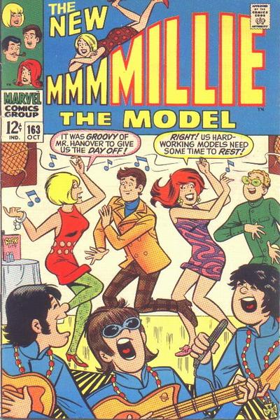 Cover for Millie the Model (Marvel, 1966 series) #163