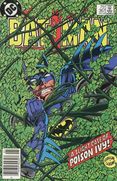 Cover for Batman (DC, 1940 series) #367 [Newsstand]