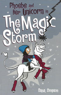 phoebe and her unicorn in the magic storm