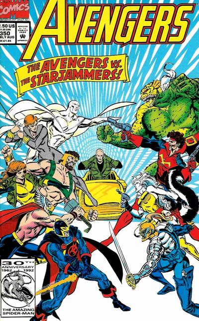 GCD :: Cover :: The Avengers #350