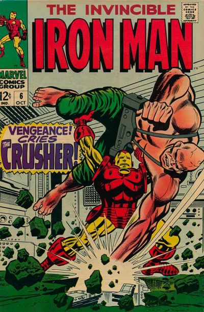 Cover for Iron Man (Marvel, 1968 series) #6