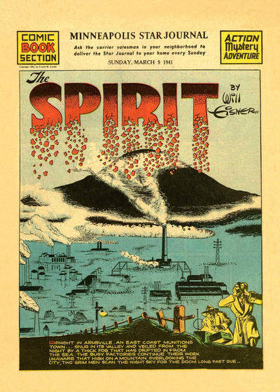 Cover for The Spirit (Register and Tribune Syndicate, 1940 series) #3/9/1941 [Minneapolis Star Journal edition]