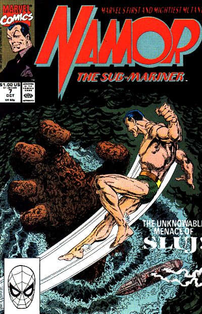 Cover for Namor, the Sub-Mariner (Marvel, 1990 series) #7