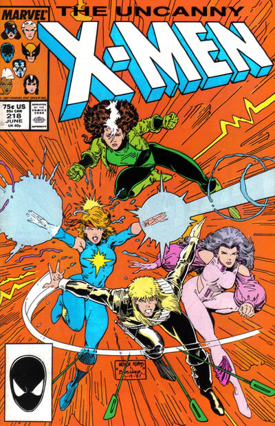 GCD :: Cover :: The Uncanny X-Men #218