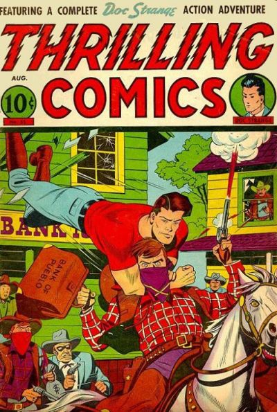 Cover for Thrilling Comics (Pines, 1940 series) #55