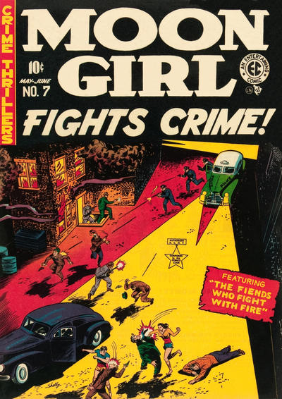 Cover for Moon Girl Fights Crime (EC, 1949 series) #7