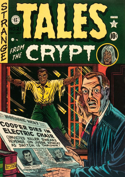 Cover for Tales from the Crypt (EC, 1950 series) #21