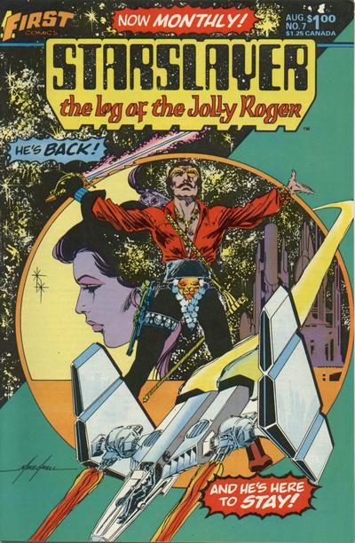 Cover for Starslayer (First, 1983 series) #7
