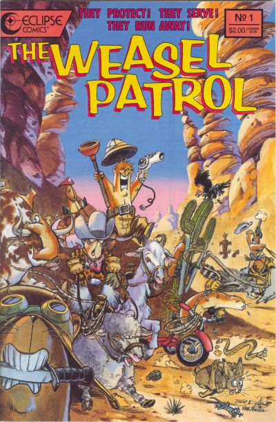 Cover for Weasel Patrol (Eclipse, 1989 series) #1